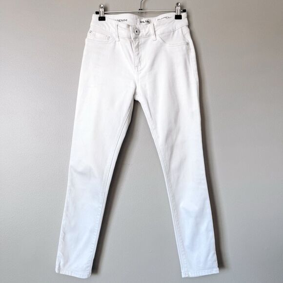 DL1961 White Florence Instasculpt Cropped Size 25 - Picture 2 of 8